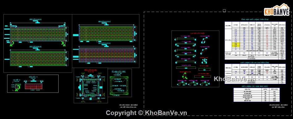 cống hộp 2x2,Bản vẽ cad cống hộp,Bản vẽ cống hộp