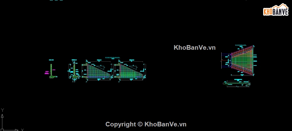 Bản vẽ cống hộp,cống hộp 3x3m,Bản vẽ cad cống hộp