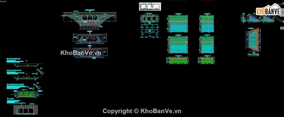 Bản vẽ cống hộp,Bản vẽ cad cống hộp,cống hộp 3x3x3m