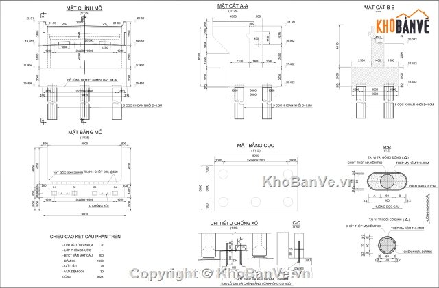 Bản vẽ,Bản vẽ cầu dầm