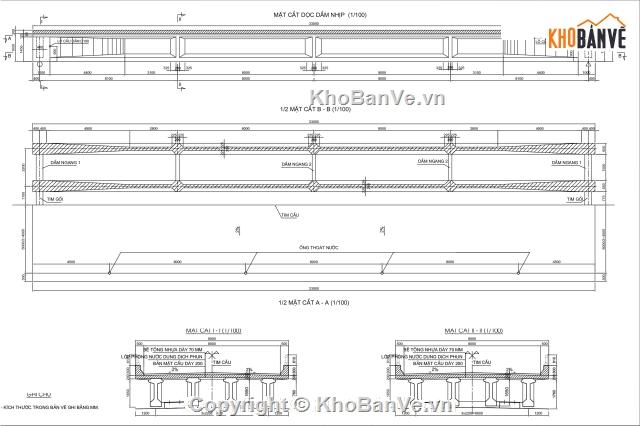 Bản vẽ,Bản vẽ cầu dầm