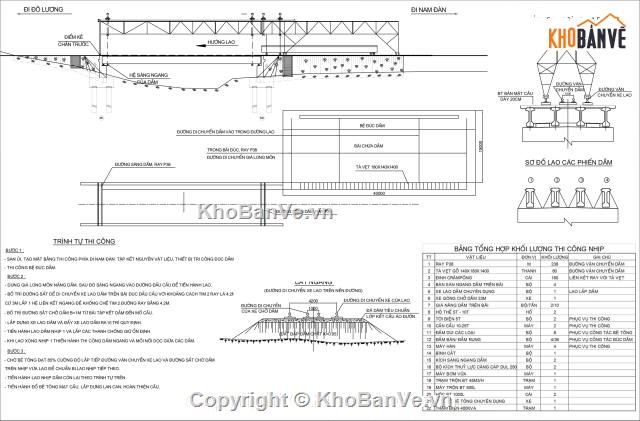 Bản vẽ,Bản vẽ cầu dầm