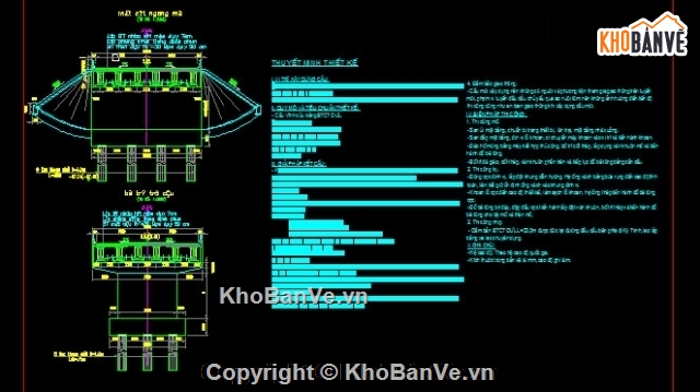 Bản vẽ,Bản vẽ cầu dầm