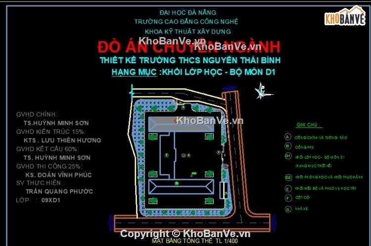 Trường học 3 tầng,trường học 15 phòng,Đồ án trường học 3 tầng,Trường học 3 tầng 15 phòng,đồ án xây dựng trường học 3 tầng