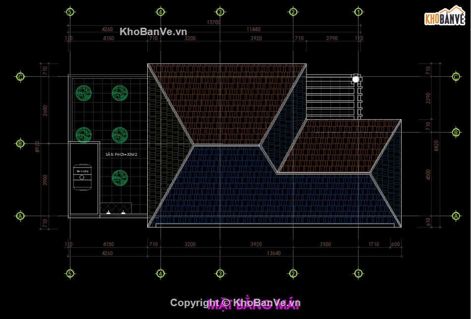 Biệt thự 2 tầng,autocad biệt thự 2 tầng,biệt thự mái nhật 2 tầng,kiến trúc kết cấu biệt thự mái nhật,full bản vẽ biệt thự mái nhật 2 tầng,file cad biệt thự mái nhật