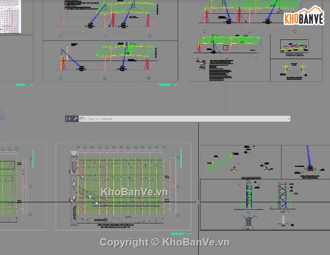 bptc nhà xương,biện pháp thi công xưởng,bptc xưởng