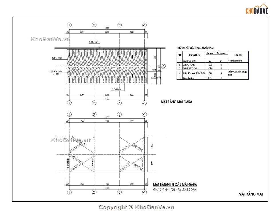 nhà để xe,bản vẽ gara xe máy,bản vẽ nhà để xe,nhà để xe nhân viên và khách,hồ sơ thiết kế nhà để xe