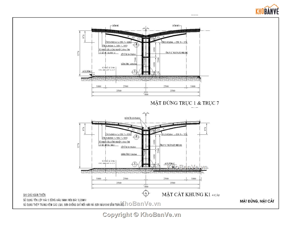 nhà để xe,bản vẽ gara xe máy,bản vẽ nhà để xe,nhà để xe nhân viên và khách,hồ sơ thiết kế nhà để xe