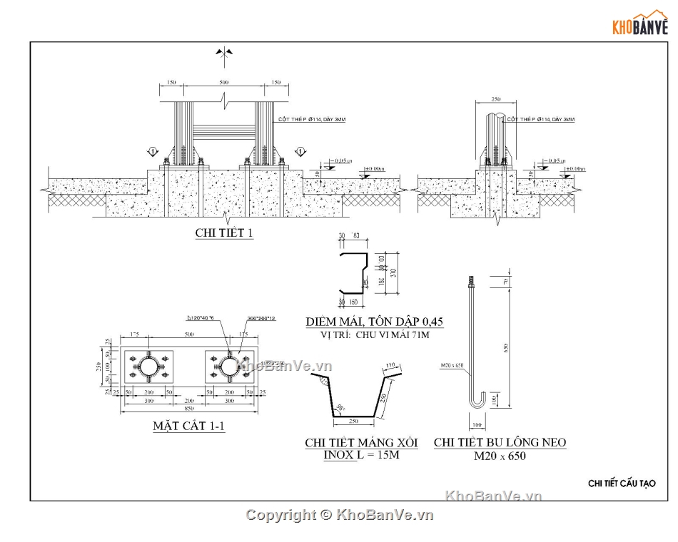 nhà để xe,bản vẽ gara xe máy,bản vẽ nhà để xe,nhà để xe nhân viên và khách,hồ sơ thiết kế nhà để xe