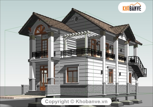 thiết kế nhà 2 tầng,Hồ sơ thiết kế nhà 2 tầng,bản vẽ revit nhà 2 tầng,mẫu nhà 2 tầng revit,thiết kế nhà 2 tầng revit