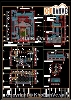 Bản vẽ chi tiết,chi tiết cổ,mặt tiền