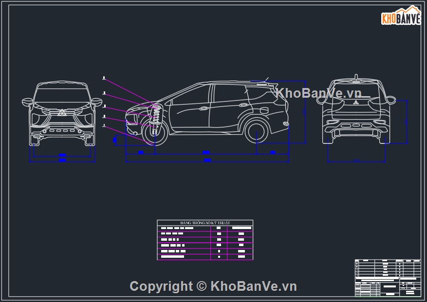 Mitsubishi Xpander 2020,giảm chấn trên xe ô tô,bản vẽ kiểm bền