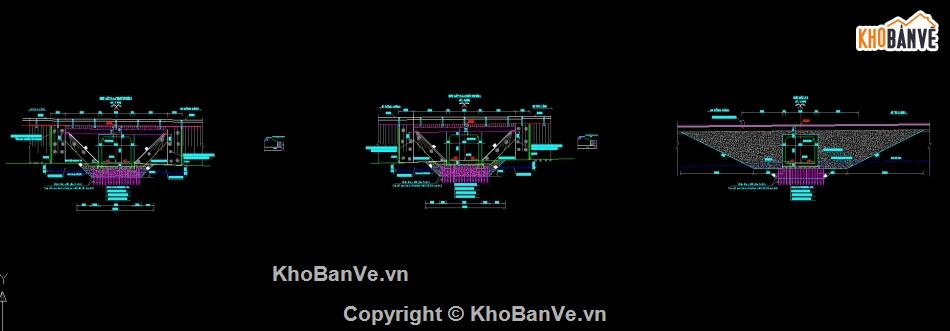 Bản vẽ,Bản vẽ hầm chui dân sinh,4