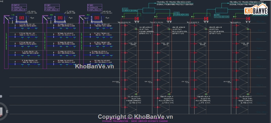 Bản vẽ hệ thống chiller,Điều hòa không khí,điều hòa không khí trung tâm thương mại,hệ thống thông gió,hệ thống hvac,hệ thống mvac