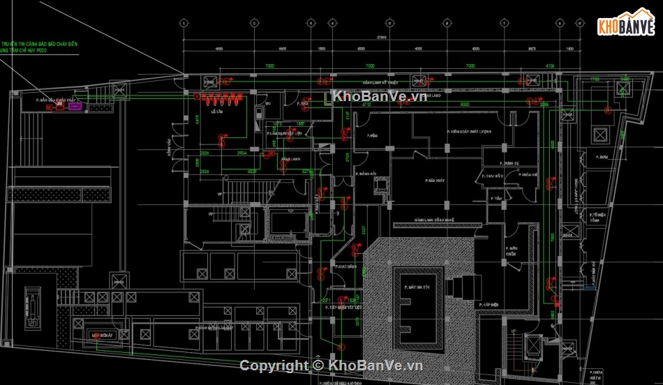 Cơ điện,phòng khám,điện,DHKK,bệnh viện,MEP