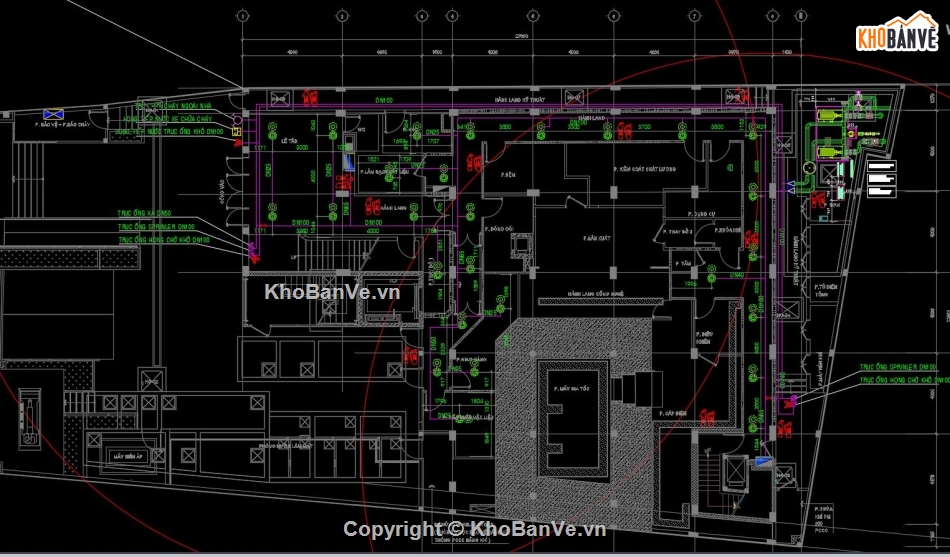 Cơ điện,phòng khám,điện,DHKK,bệnh viện,MEP