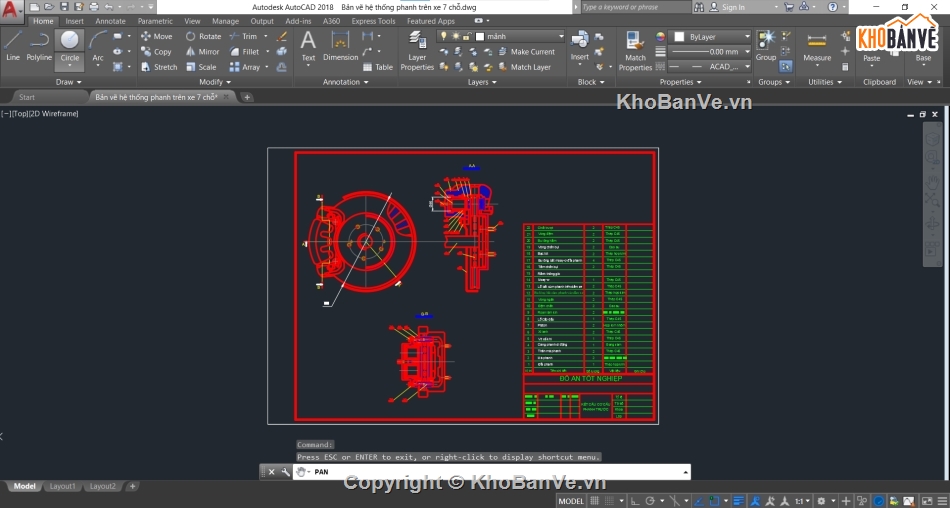 Bản vẽ hệ thống phanh,hệ thống phanh,Bản vẽ cad hệ thống phanh,hệ thống phanh xe con