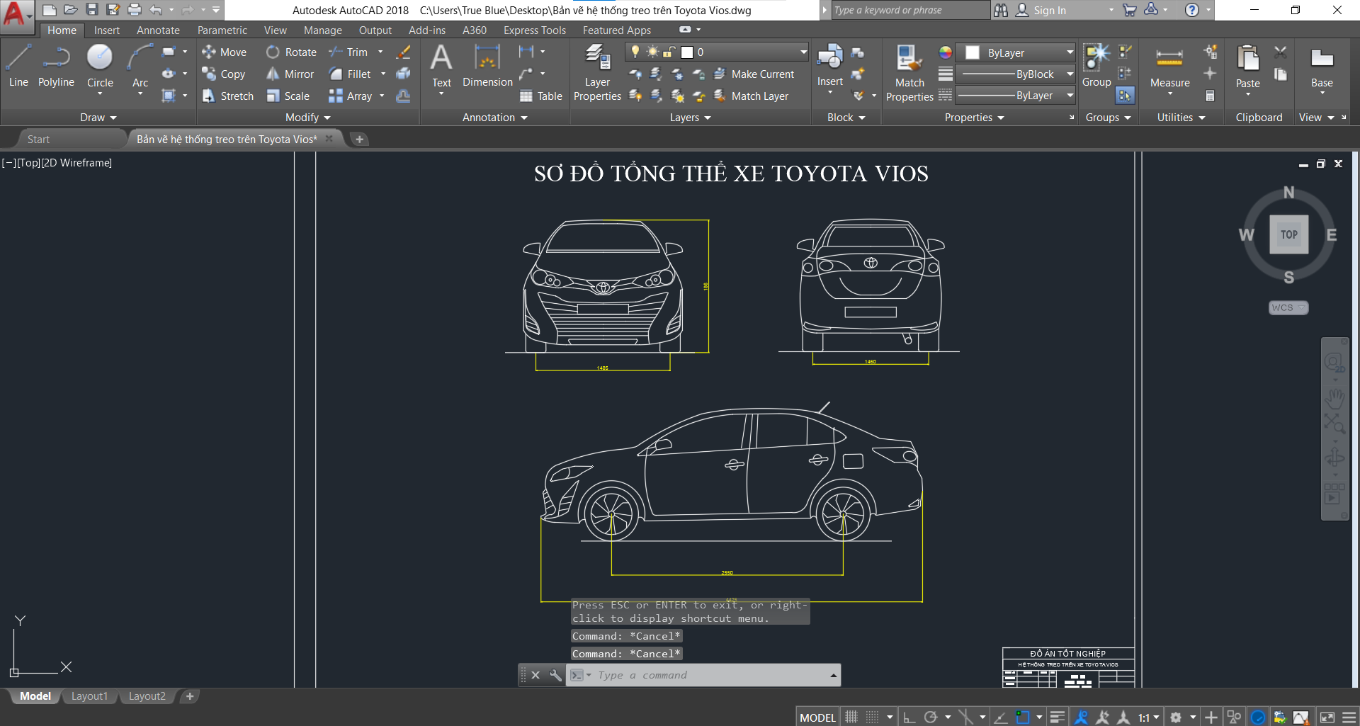 hệ thống treo trên xe Toyota,Bản vẽ hệ thống treo,hệ thống treo trên xe,xe Toyota Vios