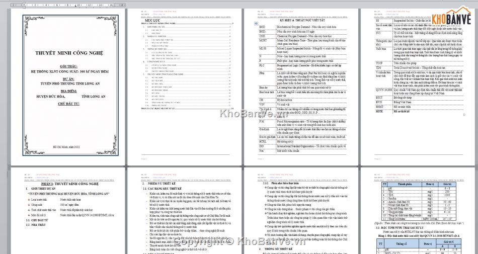 nước thải sinh hoạt,nước thải khu dân cư,module xử lý nước thải,xử lý nước thải trọn gói,đồ án nước thải sinh hoạt