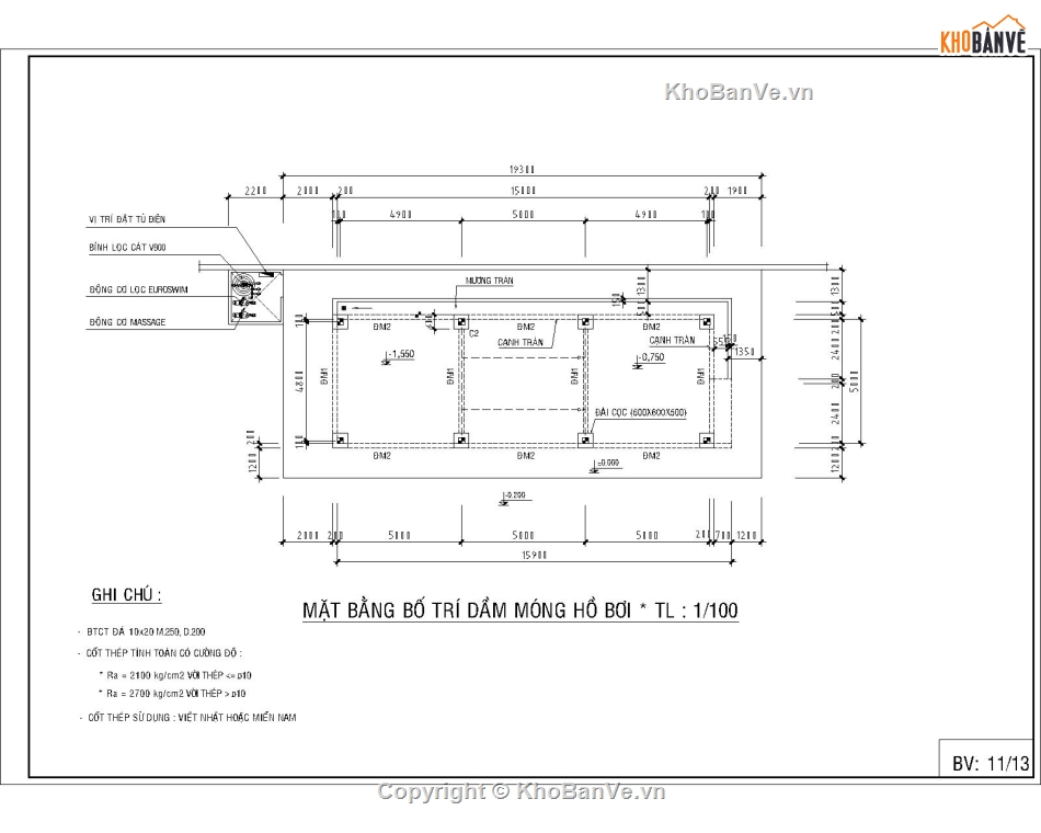 Bản vẽ autocad hồ bơi,Bản vẽ Bể bơi,Thi cong ho boi,Xay dung ho boi
