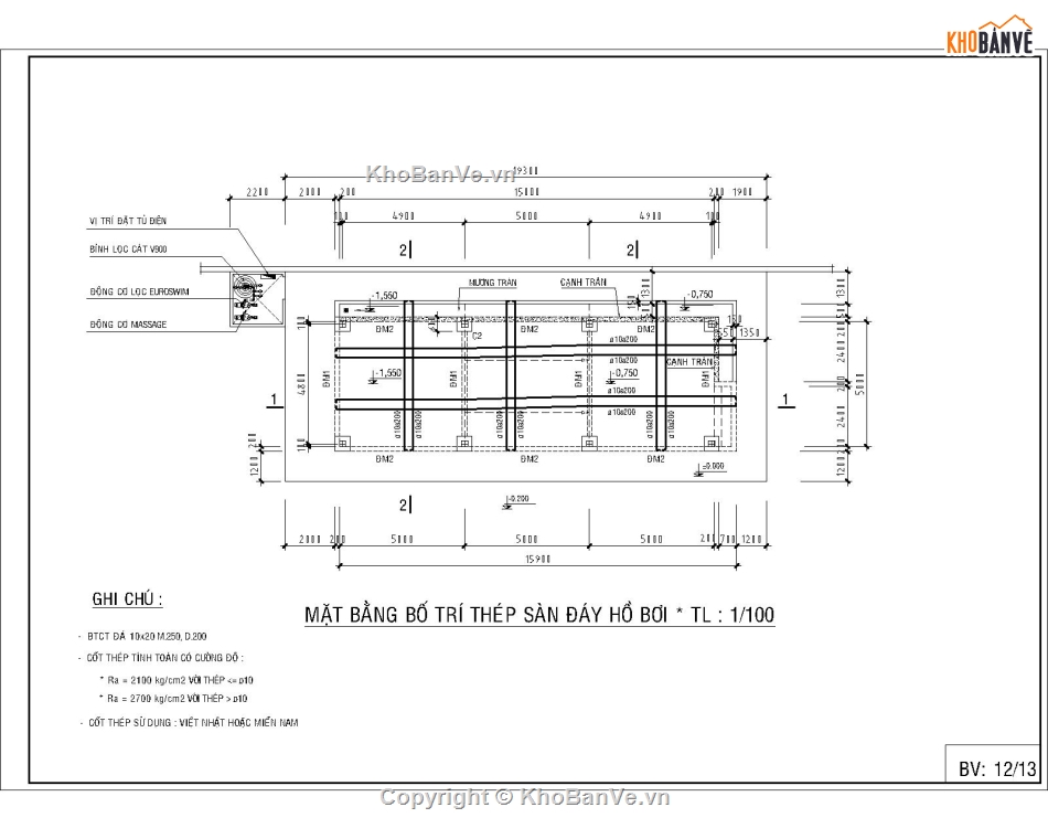 Bản vẽ autocad hồ bơi,Bản vẽ Bể bơi,Thi cong ho boi,Xay dung ho boi