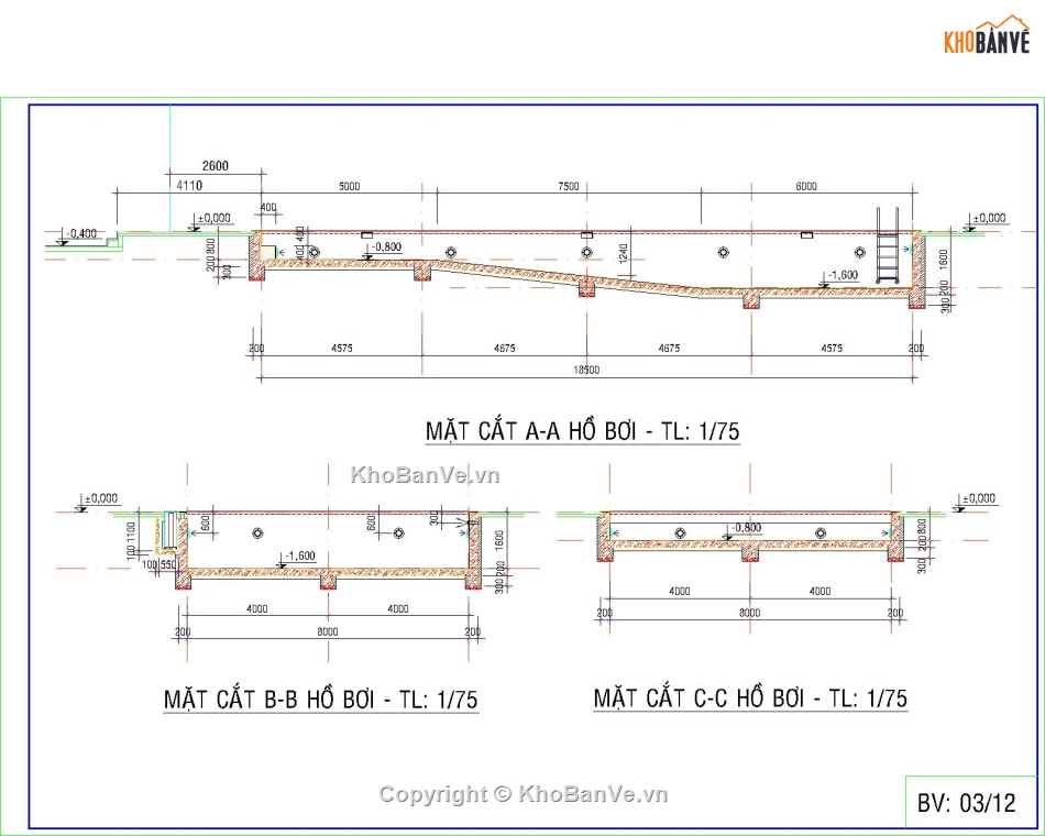 bản vẽ hồ bơi,bản vẽ Khách sạn 5 sao,Thiết kế hồ bơi,Autocad thiết kế hồ bơi,mẫu thiết kế hồ bơi