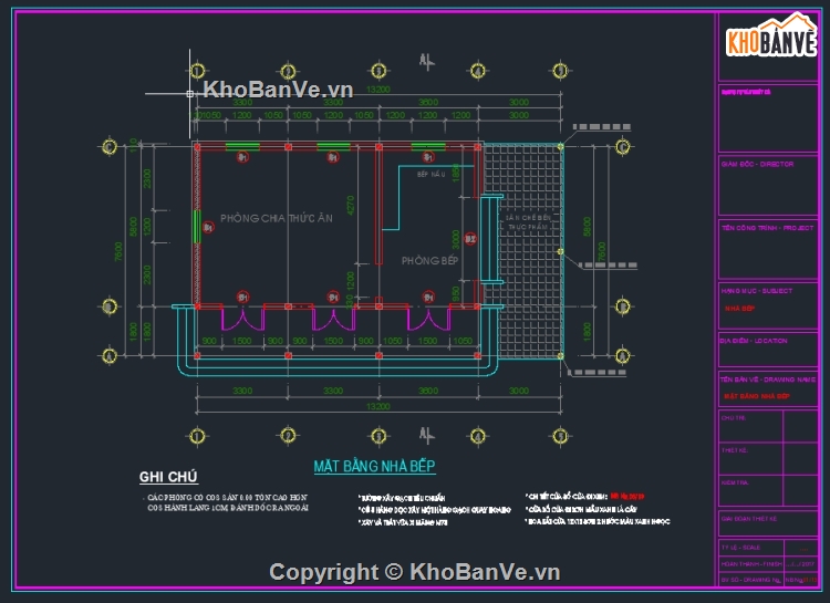 nhà bếp trường mần non,bản vẽ kiến trúc nhà bếp,nhà bếp mầm non,File cad nhà bếp mầm non