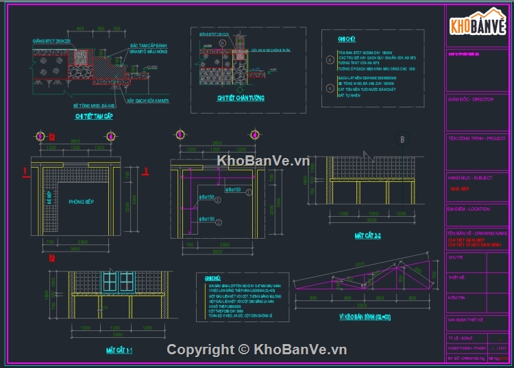 nhà bếp trường mần non,bản vẽ kiến trúc nhà bếp,nhà bếp mầm non,File cad nhà bếp mầm non