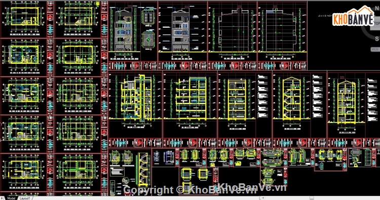 Nhà phố 6 tầng,Nhà phố 6 Tầng 7.78x12.28m,CAD Nhà phố 6 tầng,Bản vẽ nhà phố,bản vẽ nhà phố 6 tầng,nhà phố 6 tầng