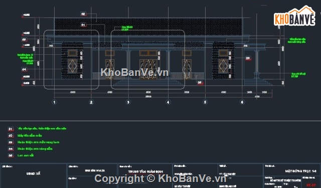 nhà văn hóa xã,nhà văn hóa xã hà dương,bản vẽ nhà văn hóa tỉnh,nhà văn hóa 18.41x26.34m,cad nhà văn hóa