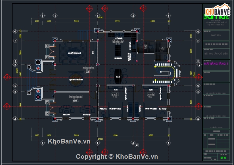 bản vẽ lâu đài 11.32x17.51m,bản vẽ biệt thự lâu đài,thiết kế biệt thự,File cad biệt thự