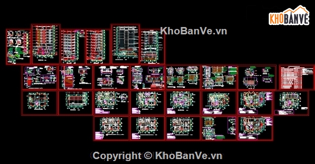 công trình nhà nghỉ,nhà nghỉ nha trang,Công trình nhà nghỉ  9 tầng,nhà nghỉ  9 tầng ở TP Nha Trang,bản vẽ nhà nghỉ 9 tầng