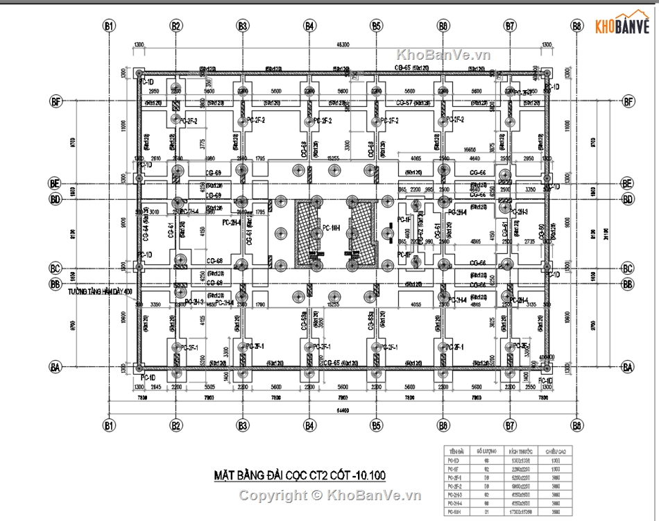 nhà ở xã hội,bản vẽ thiết kế nhà ở xã hội,kết cấu móng nhà ở xã hội,bản vẽ kết cấu nhà ở xã hội