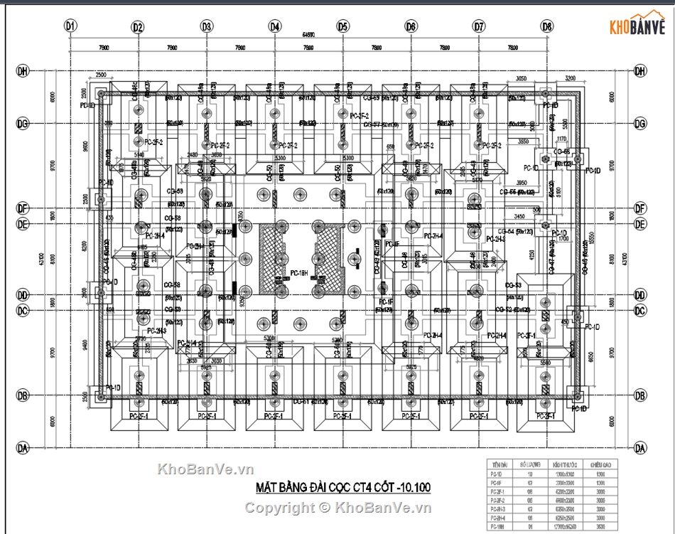 nhà ở xã hội,bản vẽ thiết kế nhà ở xã hội,kết cấu móng nhà ở xã hội,bản vẽ kết cấu nhà ở xã hội