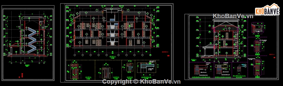 kiến trúc nhà chỉ huy,kiến rúc,kết cấu,quân sự,bản vẽ nhà chỉ huy quân sự,công trình quân sự