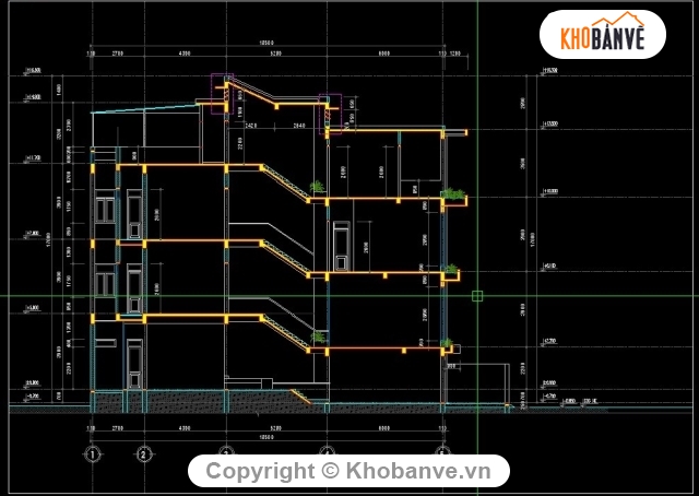 nhà ống lệch tầng,nhà 4 tầng thiết kế đẹp,nhà kích thước 5.6x20m,thiết kế nhà phố 4 tầng