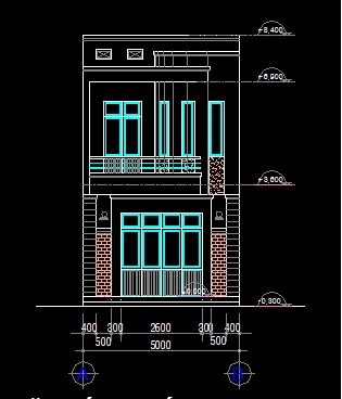 file cad mặt bằng,thiết kế nhà phố 2 tầng,kiến trúc nhà 2 tầng,mẫu nhà 2 tầng