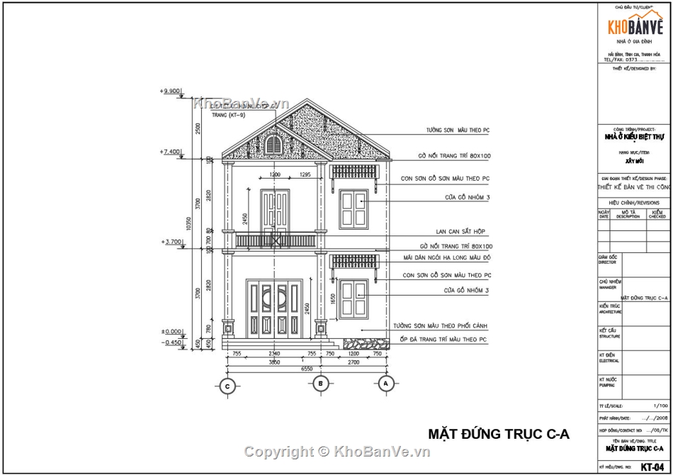 Thiết kế nhà dân 2 tầng,File autocad nhà phố 2 tầng,Bản vẽ nhà phố đẹp,nhà phố 2 tầng,cad nhà phố
