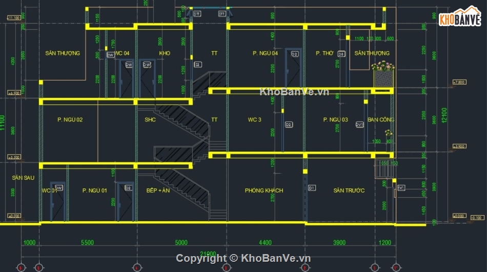 nhà phố 3 tầng,kiến trúc 3 tầng,nhà 3 tầng,3 tầng,Bản vẽ nhà phố