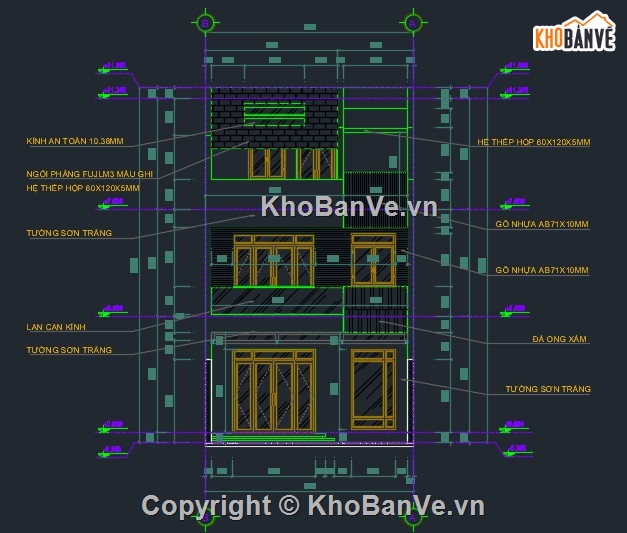 Bản vẽ nhà phố,Bản vẽ kiến trúc nhà phố,kiến rúc,nhà phố 8m,Bản vẽ,nhà
