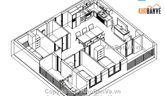 chung cư 15 tầng,bản vẽ trung cư 19x48m,revit trung cư 15 tầng,bản vẽ revit trung cư cao tầng