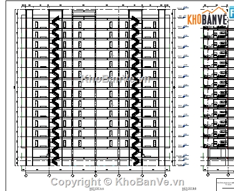 chung cư 15 tầng,bản vẽ trung cư 19x48m,revit trung cư 15 tầng,bản vẽ revit trung cư cao tầng