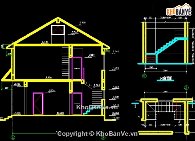 kiến trúc  nhà 2 tầng,nhà 2 tầng đơn giản,bản vẽ nhà 2 tầng,thiết kế nhà 2 tầng