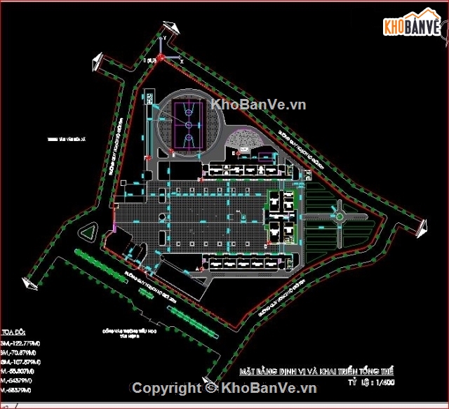 thiết kế trường học,bản vẽ trường học Trương Vương,mẫu trường học đẹp,thiết kế trường THCS,bản vẽ trường THCS