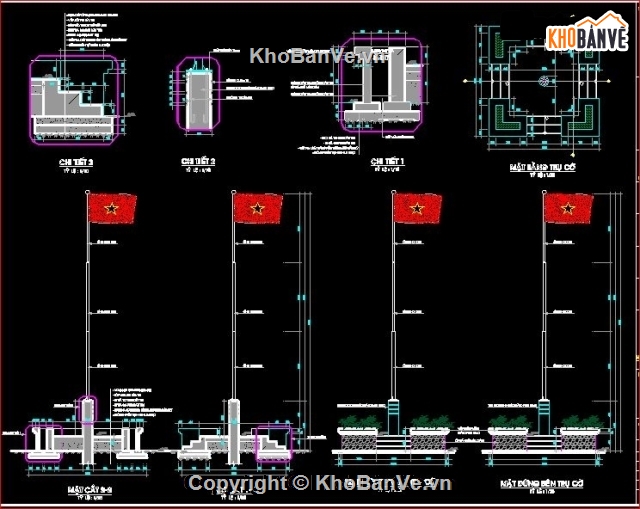 thiết kế trường học,bản vẽ trường học Trương Vương,mẫu trường học đẹp,thiết kế trường THCS,bản vẽ trường THCS