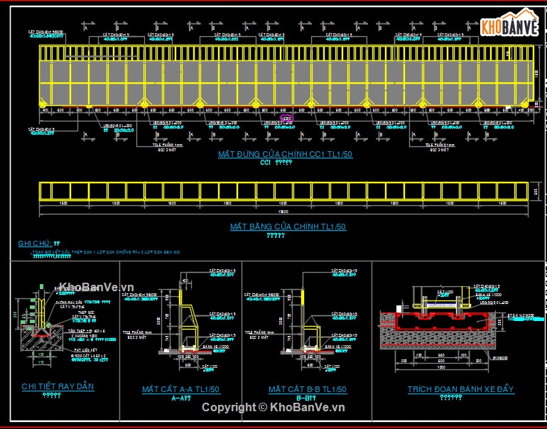 Cửa cổng lùa,File cad cửa lùa,cad cửa cổng,Bản vẽ cửa cổng,cửa lùa nhà xưởng