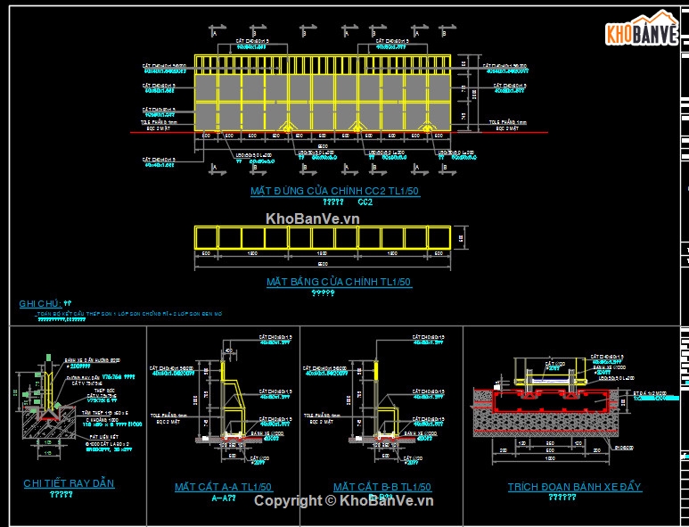 Cửa cổng lùa,File cad cửa lùa,cad cửa cổng,Bản vẽ cửa cổng,cửa lùa nhà xưởng