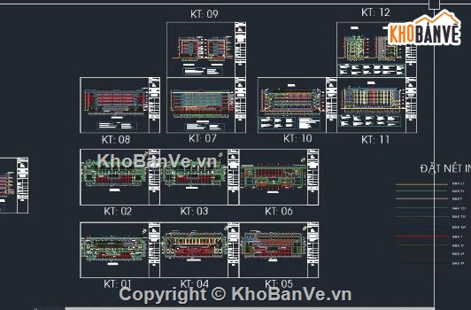 ký túc xá 5 tầng,ký túc xá,file cad ký túc xá,ký túc xá 5 tầng file cad