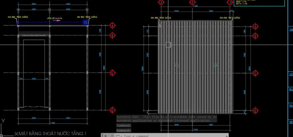 Bản vẽ xe tải,Bản vẽ nhà xe,Bản vẽ nhà để xe máy