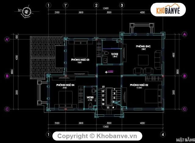 biệt thự hiện đại,bản vẽ kiến trúc,kiến trúc biệt thự,biệt thự kiểu Pháp